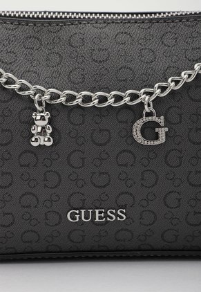 Bolso Guess Ash Mini Gris Oscuro