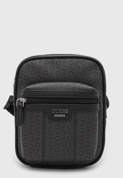 Bolso Manos Libres GUESS West Adams Gris Oscuro