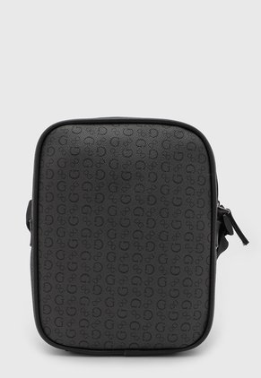 Bolso Manos Libres GUESS West Adams Gris Oscuro