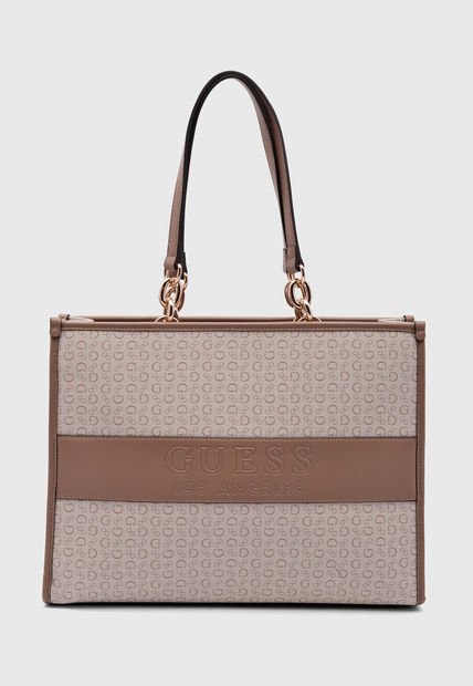 Bolso Marfil-Taupé GUESS