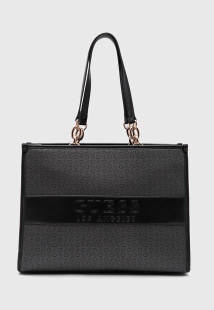 Bolso Gris Oscuro-Negro GUESS