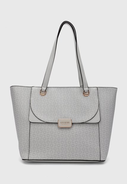 Bolso GUESS Pandora Gris Claro