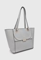 Bolso GUESS Pandora Gris Claro de Guess