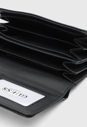 Billetera GUESS Carla SLG Negro