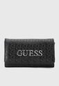 Billetera GUESS Carla SLG Negro de Guess