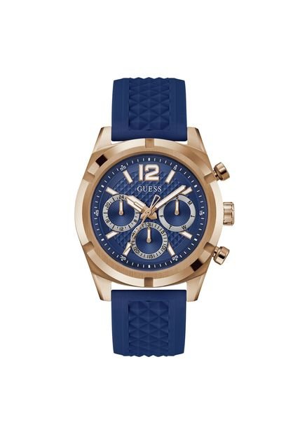 Relojes Guess Hombre RESISTANCE. Silicona Azul GW0729G3