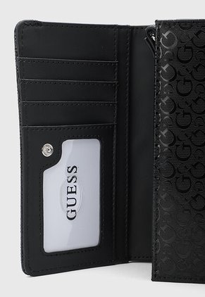 Billetera GUESS Carla SLG Negro