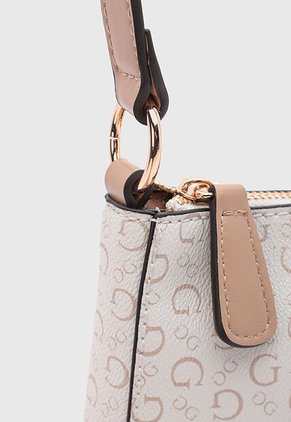 Bolso GUESS Isabella Mini Marfil