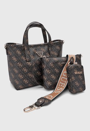 Bolso GUESS Latona II Mini Marrón
