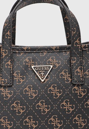 Bolso GUESS Latona II Mini Marrón