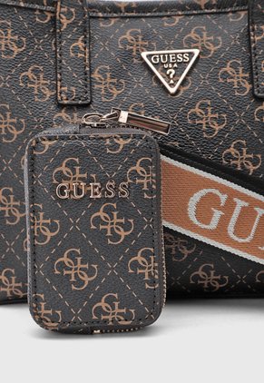 Bolso GUESS Latona II Mini Marrón