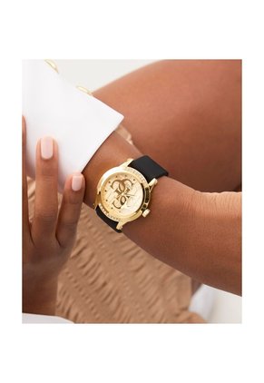 Reloj Guess Mujer Annette. Silicona Negro GW0860L1