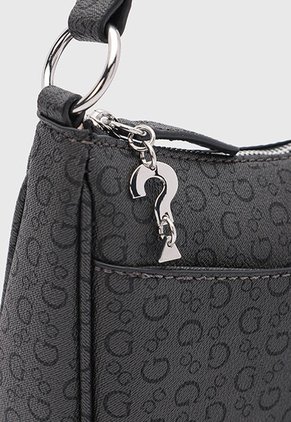 Bolso Manos Libres GUESS Granby Mini Gris Oscuro