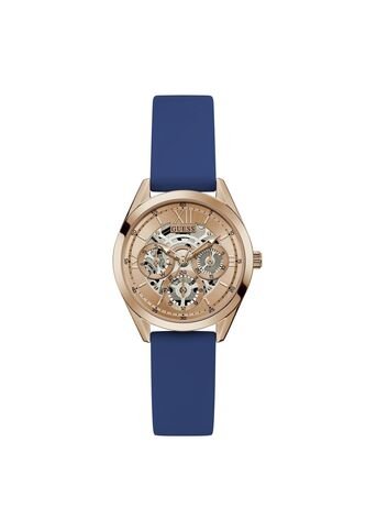 Relojes Guess Mujer Clear Cut. Silicona Azul GW0284L1 Guess