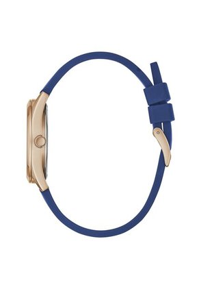 Relojes Guess Mujer Clear Cut. Silicona Azul GW0284L1