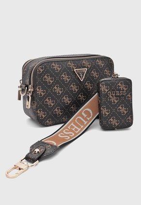 Bolso Manos Libres GUESS Latona Marrón