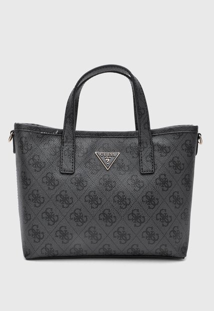 Bolso GUESS Latona II Mini Gris Oscuro