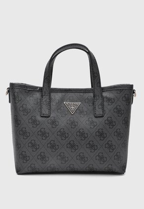 Bolso GUESS Latona II Mini Gris Oscuro