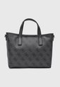 Bolso GUESS Latona II Mini Gris Oscuro de Guess