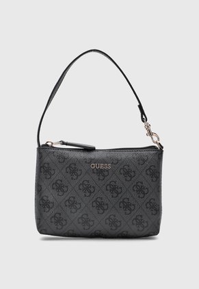 Bolso GUESS Latona II Mini Gris Oscuro