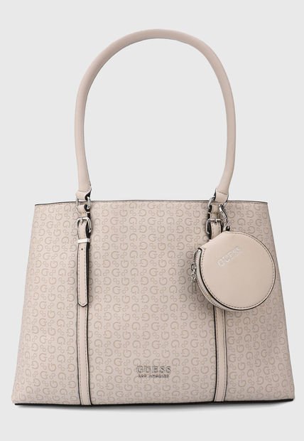 Bolso Beige-Negro GUESS Keeley