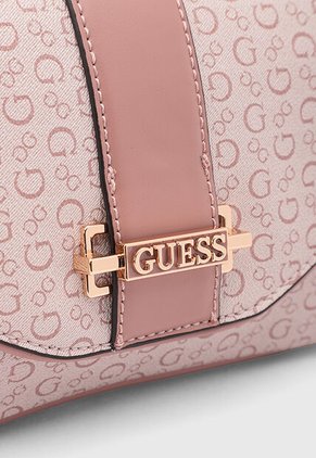 Bolso GUESS Erika Palo Rosa