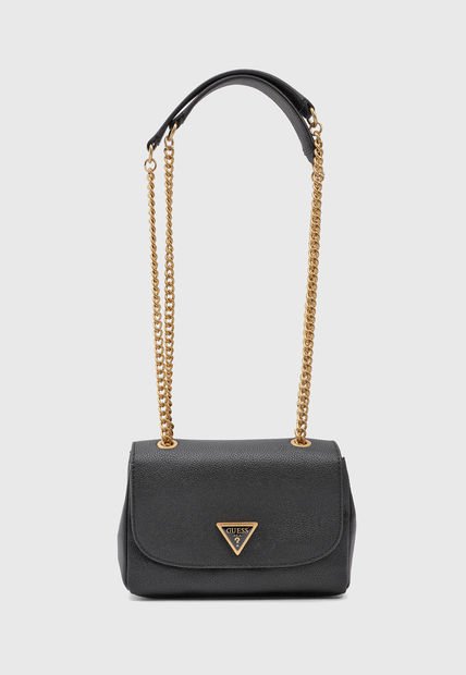Bolso Manos Libres Negro-Dorado GUESS Cosette Mini