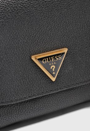 Bolso Manos Libres Negro-Dorado GUESS Cosette Mini