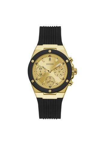 Relojes Guess Mujer Athena. Silicona Negro GW0030L2 Guess