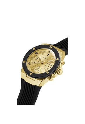 Relojes Guess Mujer Athena. Silicona Negro GW0030L2
