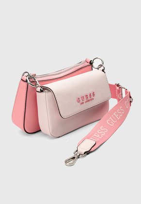 Bolso Manos Libres GUESS Abbie Mini Rosa