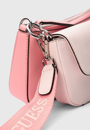 Bolso Manos Libres GUESS Abbie Mini Rosa