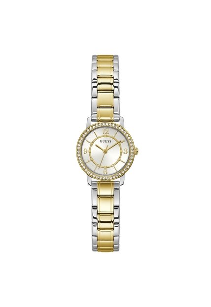 Reloj Guess Mujer Melody. Acero Inoxidable Plateado GW0468L4