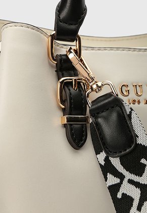 Bolso GUESS Barger Marfil