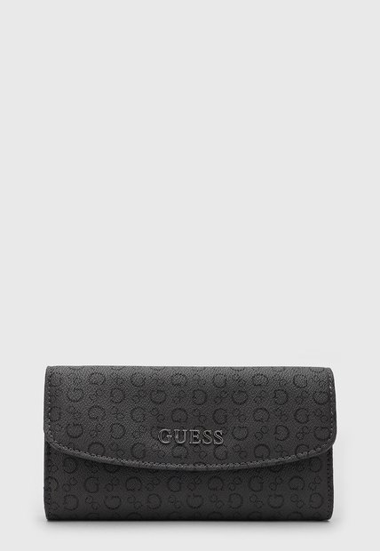 Billetera GUESS Remy SLG Gris Oscuro