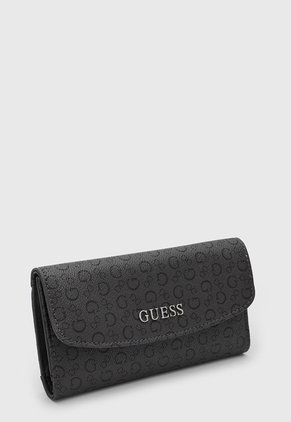Billetera GUESS Remy SLG Gris Oscuro
