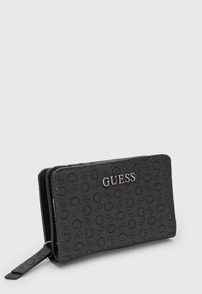 Billetera GUESS Remy SLG Gris Oscuro