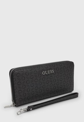 Billetera GUESS Remy SLG Gris Oscuro