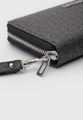 Billetera GUESS Remy SLG Gris Oscuro