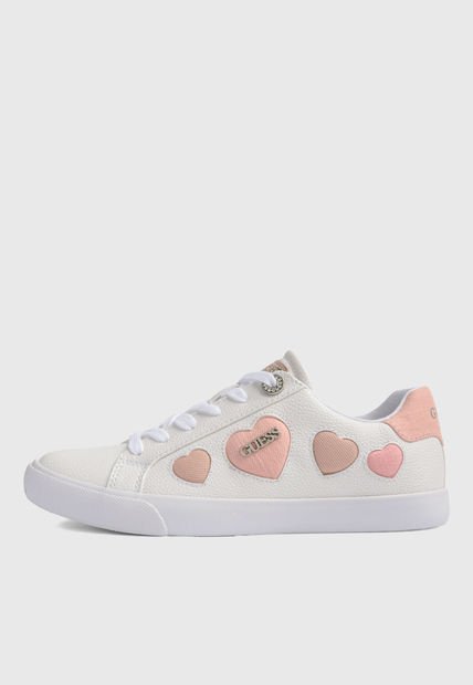 Tenis Blanco-Rosa GUESS Emery
