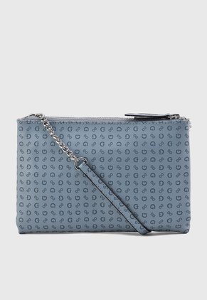 Bolso Azul Grisáceo-Plateado GUESS