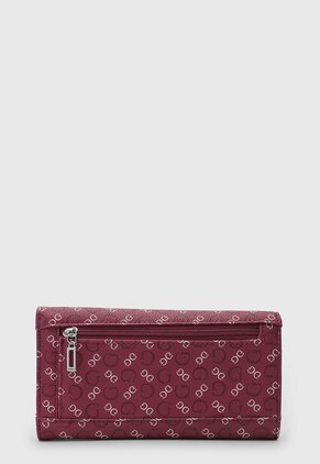 Billetera GUESS Remy SLG Vinotinto