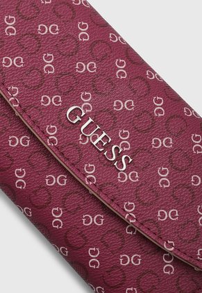 Billetera GUESS Remy SLG Vinotinto