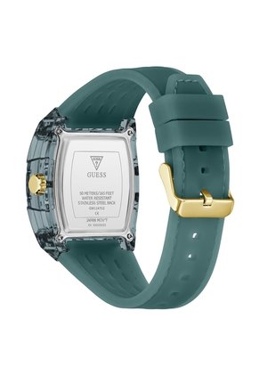 Reloj Guess Hombre Phoenix. Silicona Verde GW1147G2