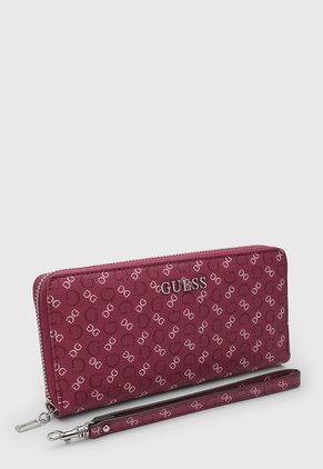 Billetera GUESS Remy SLG Vinotinto