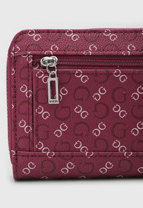 Billetera GUESS Remy SLG Vinotinto