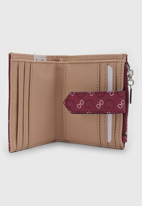 Billetera GUESS Remy SLG Vinotinto
