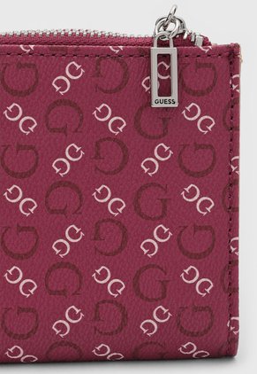 Billetera GUESS Remy SLG Vinotinto