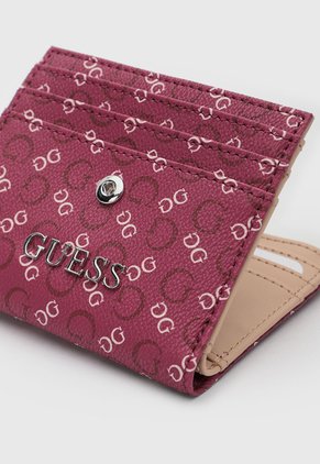Billetera GUESS Remy SLG Vinotinto