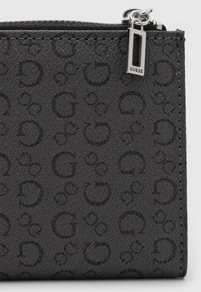Billetera GUESS Remy SLG Gris Oscuro